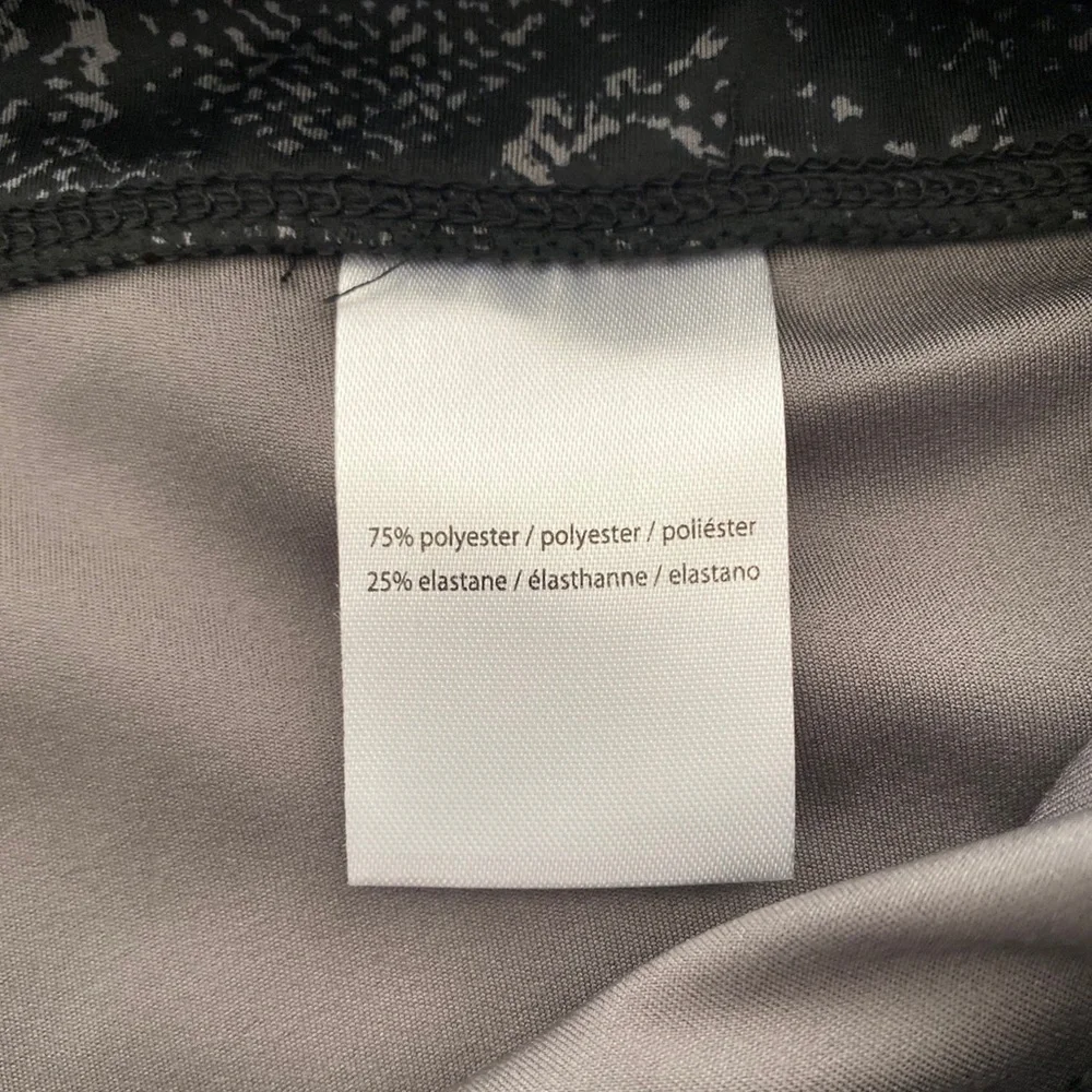 Halston Studio Snake Skin Legging Customizable Black Women’s Size L NWT - Picture 8 of 9